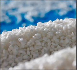 Inert Polymer Resin IP4, Packed Bed, Cylinder Shape